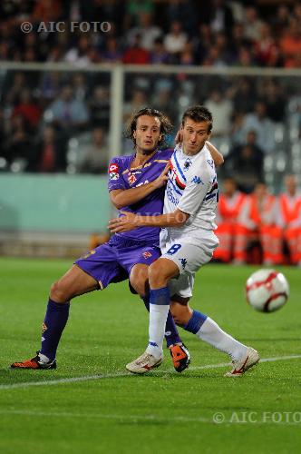 fiorentina gastaldello daniele Sampdoria 2009 Firenze, Italy. 