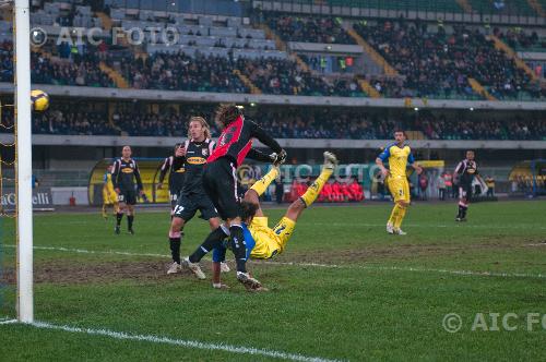 Chievo Verona sirigu salvatore Palermo 2009 Verona, Italy. goal 1-0 