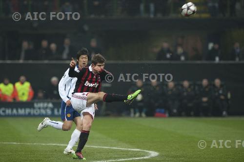 Milan park ji-sung manchester utd 2010 Milano, Italy. 