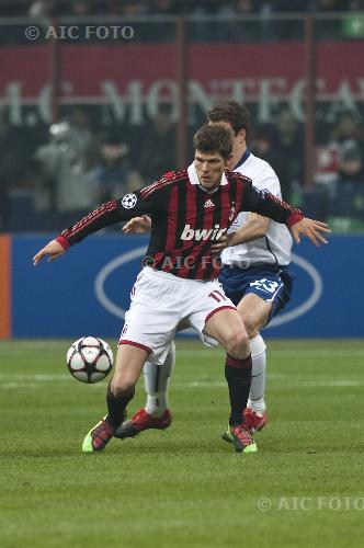 Milan evans jonny manchester utd 2010 Milano, Italy. 