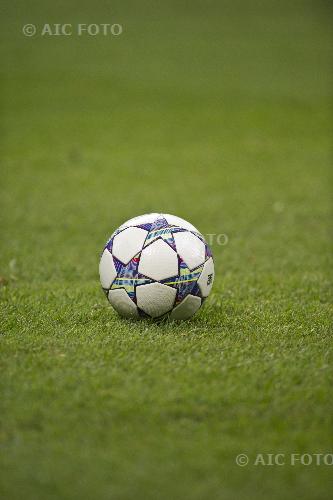 2011 Uefa Champions League 2011-2012 Group stage , Group H match between Milan 2-3 Barcelona at Giuseppe Meazza  Stadium Ball 