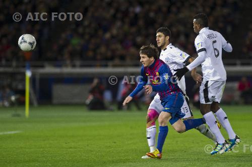 Barcelona Mohammed Kasola  Ibrahim Abdulmajed Al-Sadd match between Al-Sadd 0-4 Barcelona Yokohama,Japan. 