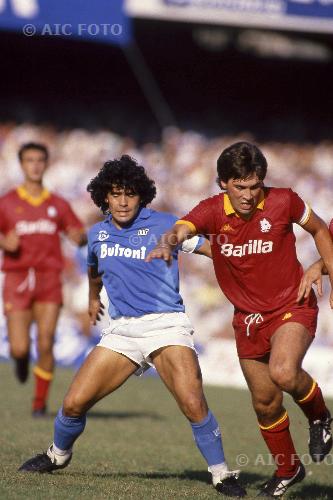 Napoli Carlo Ancelotti Roma 1985 1986 