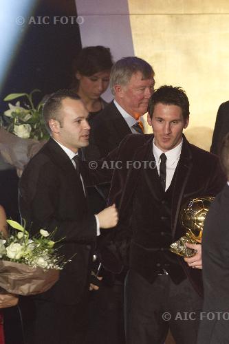  Lionel Messi Barcelona 2012 FIFA Ballon D