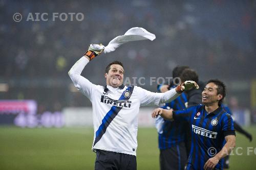   Julio Cesar Soares Inter 2012 italian championship 2011 2012 Final Joy 