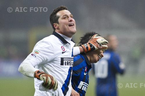   Julio Cesar Soares Inter 2012 italian championship 2011 2012 Final Joy 