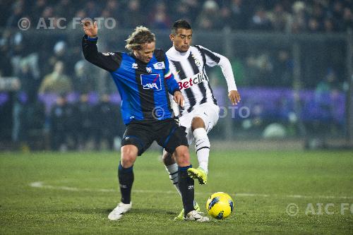 Juventus Thomas Manfredini Atalanta 2011 Bergamo, Italy. 