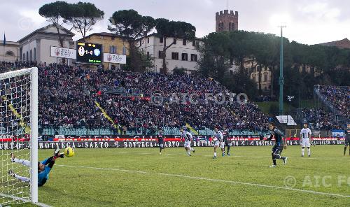 Napoli Gianluca Pegolo Siena 2011 Siena, Italy. saved penalty 