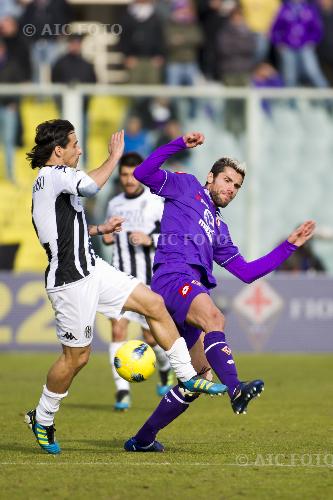 Fiorentina Cristiano Del Grosso Siena 2012 Firenze, Italy. 