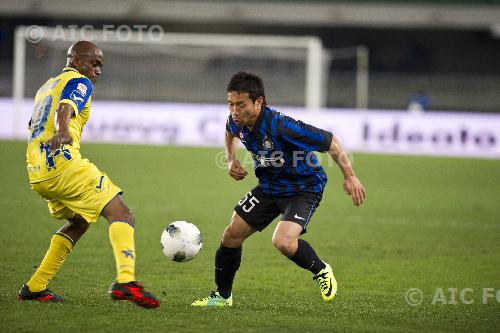 Inter Luciano Siqueira De Oliveira Chievo Verona 2012 Verona, Italy. 