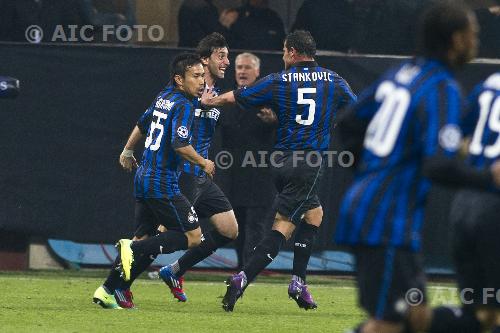 Inter 2012 Uefa Champions League 2011-2012 Round of 16, Second leg 