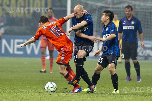 Inter Morgan Amalfitano OM Marseille 2012 Milano, Milano. 