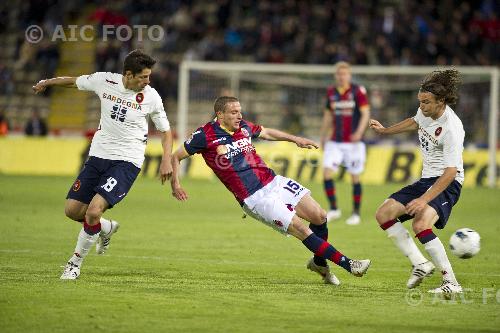 Bologna Nene Miguel Anderson Da Silva  Albin Ekdal Cagliari 2012 Bologna, Italy. 