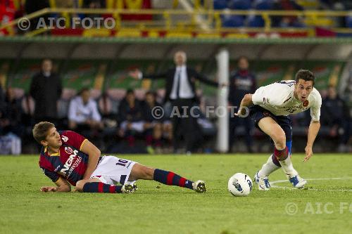 Bologna Davide Astori Cagliari 2012 Bologna, Italy. 