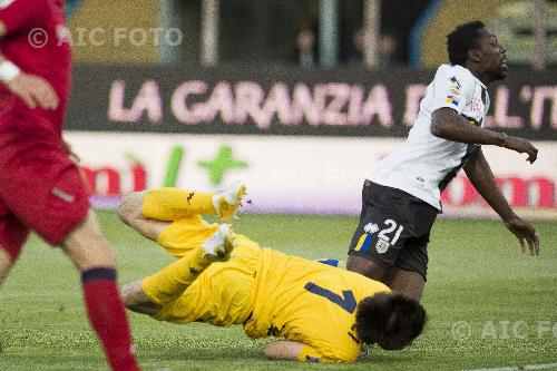 Cagliari Stefano Chuka Okaka Parma 2012 Parma, Italy. Foul Penalty 