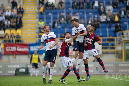 Genoa Saphir Sliti Taider  Gyorgy Garics Bologna 2012 Bologna, Italy. 