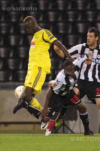 Anzhi Willians Domingos Fernandes  Andrea Lazzari Udinese 2012 Udine, Italy. 