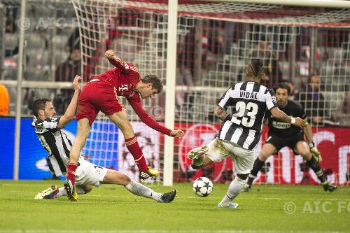 Juventus Thomas Muller Bayern 2013 Munchen, Germany. 
