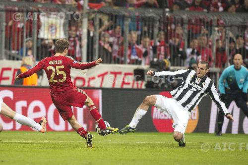 Juventus Thomas Muller Bayern 2013 Munchen, Germany. 
