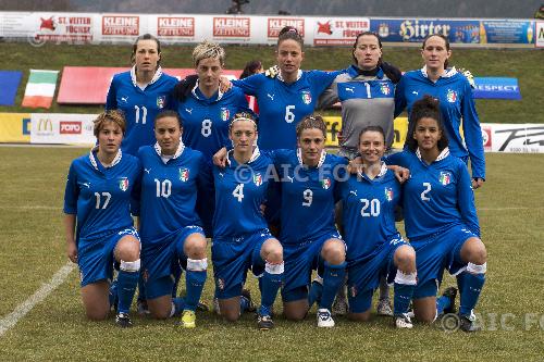  Melania Gabbiadini   Raffaella Manieri   Chiara Marchitelli   Elisabetta Tona   Daniela Stracchi   Sara Gama Italy 2013 St.Veit an Glan, Austria. 