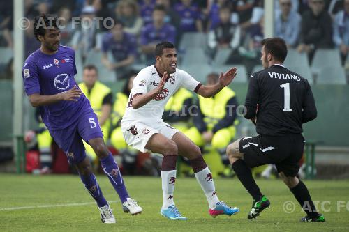 Fiorentina Jonathas Cristian de Jesus Mauricio Torino 2013 Firenze, Italy. 