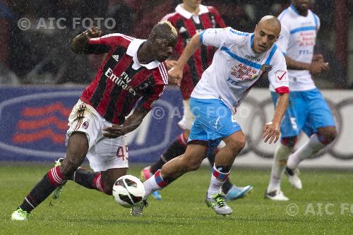 Catania Mario Balotelli Milan 2013 Milano, Italy. 