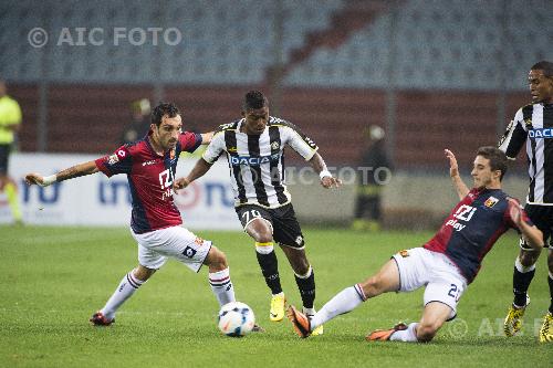 Udinese Francesco Lodi Sime Vrsaljko Genoa 2013 Udine, Italy. 