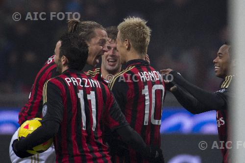 Milan 2014 Italy Championship Tim Cup 2013-2014 round before quarter-finals 
