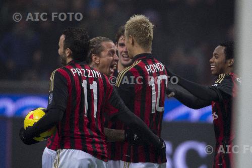 Milan 2014 Italy Championship Tim Cup 2013-2014 round before quarter-finals 