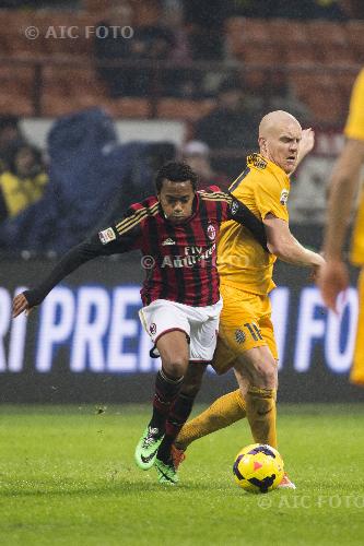 Milan Emil Hallfredsson Hellas Verona 2014 Milano, Italy. 