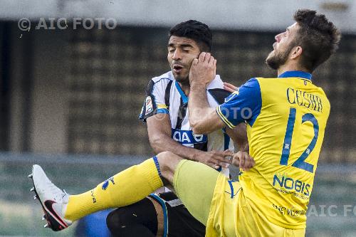 Udinese Cesar Bostjan Chievo Verona 2015 Verona, Italy. 