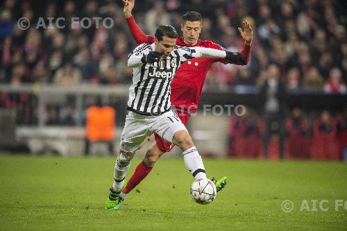 Juventus Robert Lewandowski Bayern Munchen 2016 