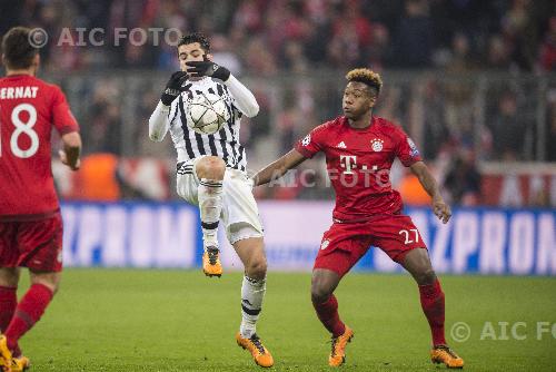 Juventus David Alba Bayern Munchen 2016 
