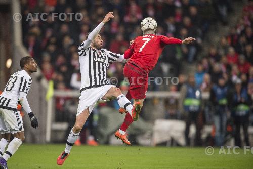 Bayern Munchen Andrea Barzagli Juventus 2016 