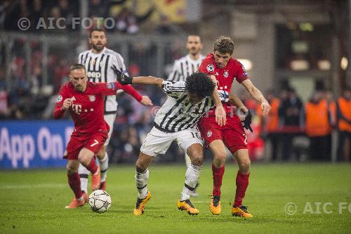 Bayern Munchen Juan Guillermo Cuadrado Bello Juventus Franck Ribery Munchen, Germany. 