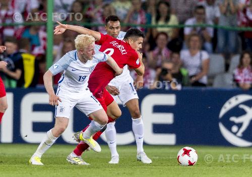 Poland Will Hughes England Jacob Murphy Kielce match between England 3-0 Poland Kielce, Poland. 