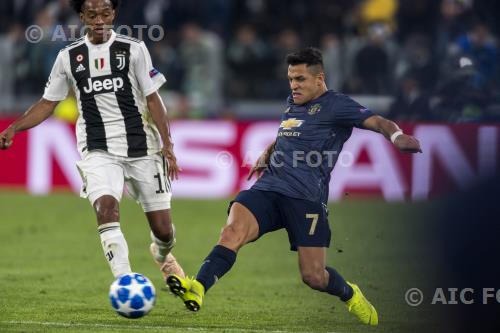 Manchester Utd Juan Guillermo Cuadrado Bello Juventus 2018 Torino, Italy. 
