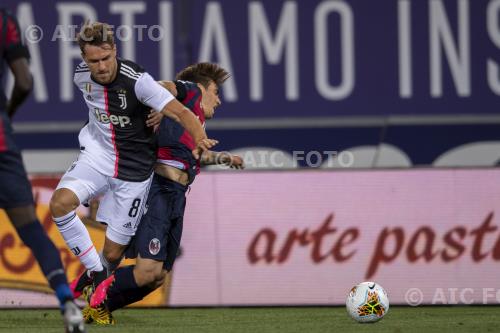 Bologna Aaron James Ramsey Juventus 2020 Bologna, Italy 