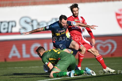 Lecce Andrea Barberis Monza Gabriel Vasconcelos Ferreira U-Power match between Monza 0-1 Lecce Monza, Italy 