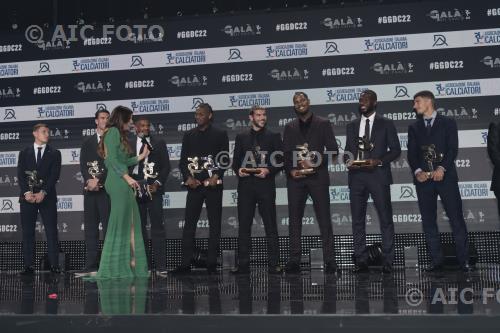 Inter Dusan Vlahovic Juventus Gleison Bremer Milan Mike Maignan Milan Fikayo Tomori Gala Del Calcio 2022 