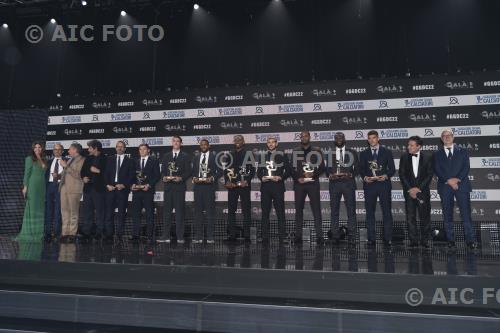 Inter Dusan Vlahovic Juventus Gleison Bremer Milan Mike Maignan Milan Fikayo Tomori Gala Del Calcio 2022 