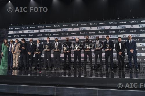 Inter Dusan Vlahovic Juventus Gleison Bremer Milan Mike Maignan Milan Fikayo Tomori Gala Del Calcio 2022 