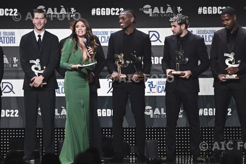 Inter Dusan Vlahovic Juventus Gleison Bremer Milan Mike Maignan Milan Fikayo Tomori Gala Del Calcio 2022 