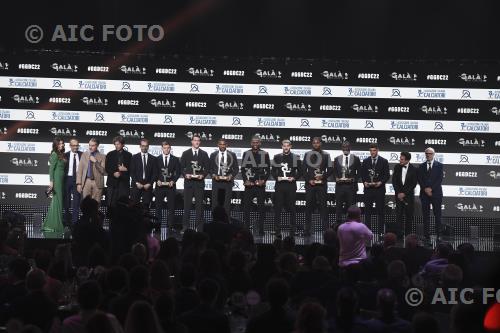Inter Dusan Vlahovic Juventus Gleison Bremer Milan Mike Maignan Milan Fikayo Tomori Gala Del Calcio 2022 