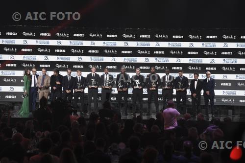 Inter Dusan Vlahovic Juventus Gleison Bremer Milan Mike Maignan Milan Fikayo Tomori Gala Del Calcio 2022 