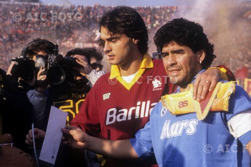 Roma Diego Armando Maradona Napoli 1988 1989 