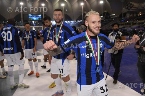 Inter Milan Skriniar Inter 2023 Riyad, Saudi Arabia 