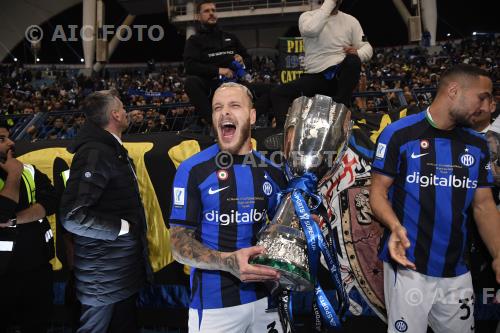 Inter 2023 Italian championship 2022 2023 SuperCup Final 