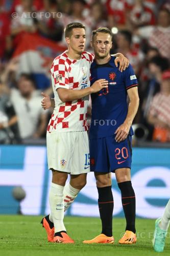 Croatia Teun Koopmeiners Netherlands 2023 Rotterdam, Netherlands. 