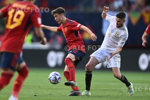 Spain Jorginho Jorge Luiz Frello Filho Italy 2023 Enschede, Netherlands. 